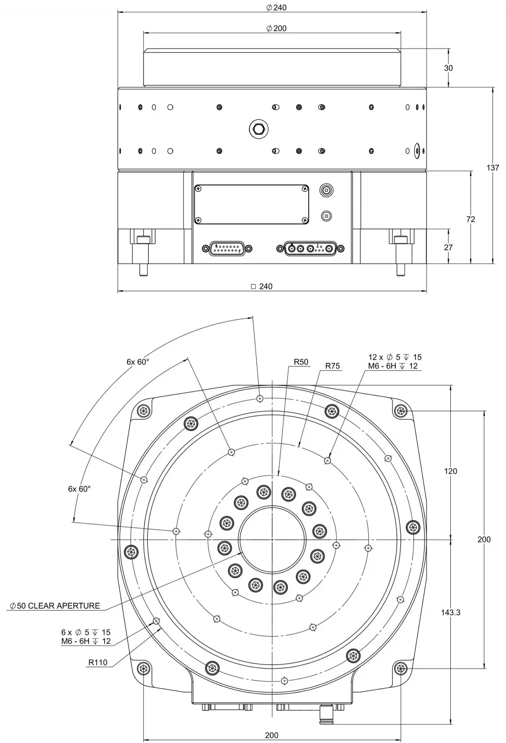 A-625.065xx, dimensions in mm