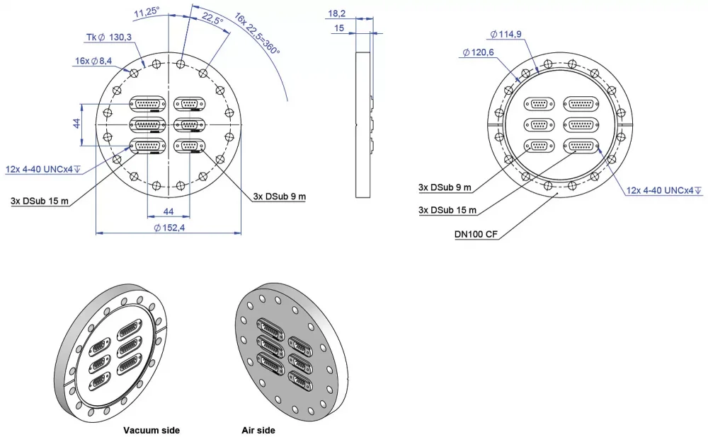 C-815.VFU33, dimensions in mm