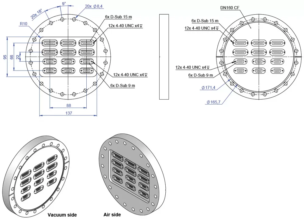C-815.VFU66, dimensions in mm