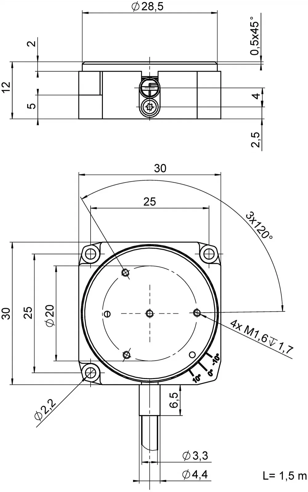 U-624, dimensions in mm. Note that a comma is used in the drawings instead of a decimal point.